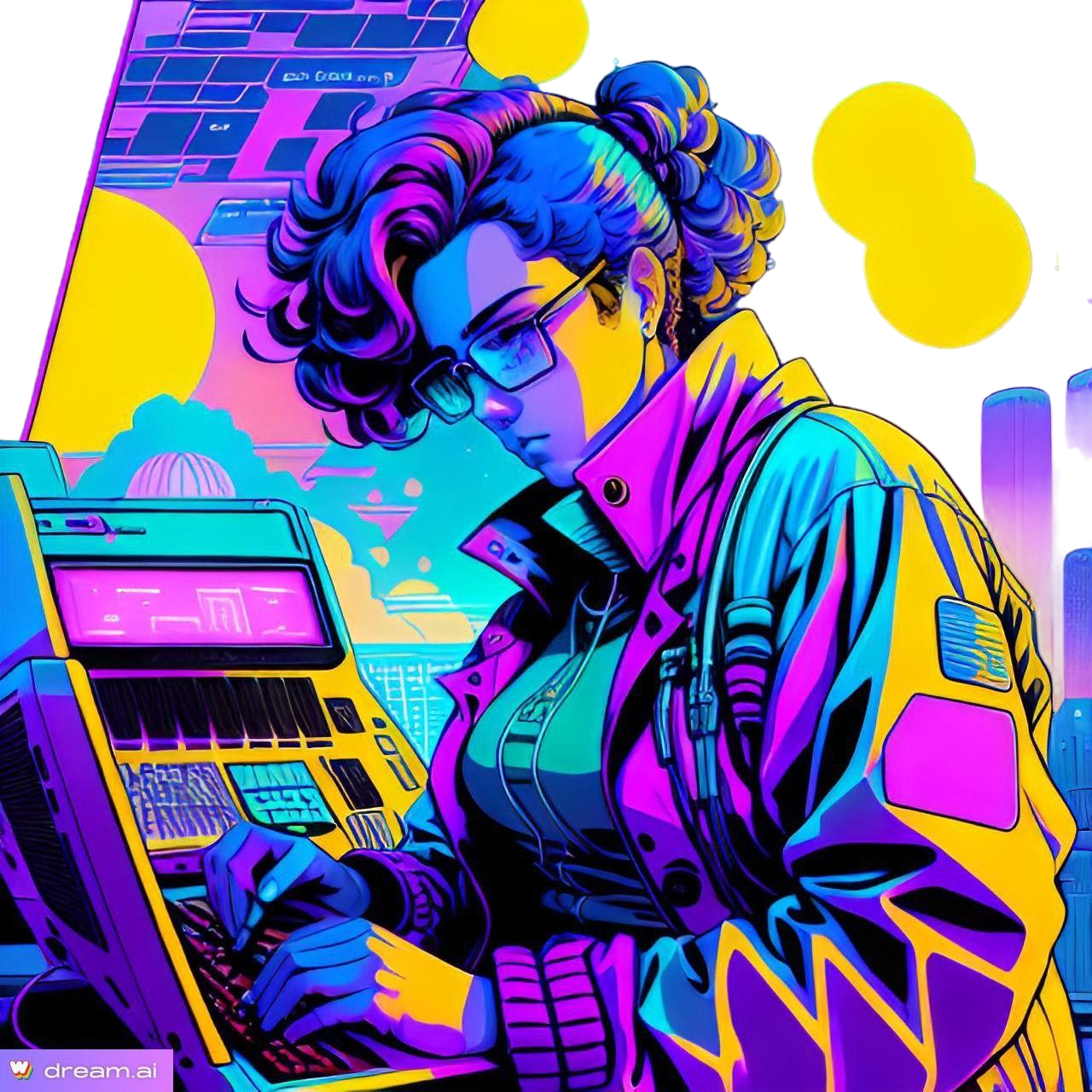 Scientist at a Computer